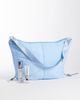 Pieces PIECES ruched crossbody bag in powder blue - 2