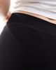 Pieces Pieces seamless mini legging shorts in black - 3