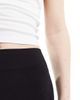 Pieces Pieces seamless mini legging shorts in black - 4
