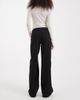 Pieces Pieces Selma wide leg mid rise jeans in black - 2