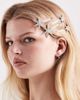 Pieces PIECES sequin star hair clips in silver - 1