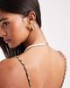 Pieces Pieces shell chain necklace with charms in gold tone - 3