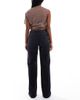 Pieces PIECES Silke mid rise wide leg jeans in black - 2
