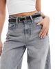 Pieces Pieces skinny faux leather belt in black - 1