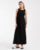 Pieces PIECES sleeveless smocked maxi dress in black - 1