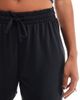 Pieces Pieces slinky elastic waist shorts in black - 3