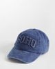 Pieces PIECES soho graphic cap in blue - 1