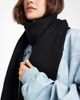 Pieces Pieces staple tassel scarf in black - 3