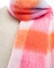 Pieces Pieces super soft tassel scarf in multicolored happy plaid - 3