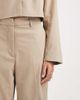 Pieces Pieces tailored high waisted wide leg pants in beige - part of a set-Neutral - 3