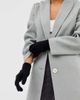 Pieces Pieces touch screen gloves in black - 1