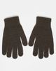 Pieces Pieces touch screen gloves in hot fudge-Brown - 1