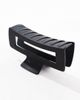 Pieces Pieces XL rectangle hair claw clip in black - 3