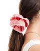 Pieces Pieces XL scrunchie in red gingham print - 1