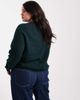 Pieces Plus Pieces Curve high neck sweater in deep green - 4