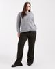 Pieces Plus Pieces Curve knit cardigan in medium heather gray - 2