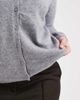 Pieces Plus Pieces Curve knit cardigan in medium heather gray - 3
