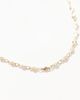 Pieces Plus Pieces Curve string heart necklace in gold - 2