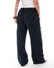 Pieces Plus Pieces Curve tailored pants in navy pinstripes - part of a set-Black - 3