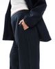 Pieces Plus Pieces Curve tailored pants in navy pinstripes - part of a set-Black - 4