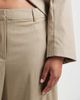 Pieces Plus Pieces Curve tailored wide leg pants in beige - part of a set-Neutral - 4