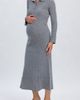 Pietro Brunelli Maternity Pietro Brunelli Maternity Beatrice Maternity Midi Dress - 3