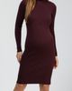 Pietro Brunelli Maternity Pietro Brunelli Maternity Celeste Long Sleeve Rib Maternity Body-Con Dress - 4