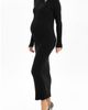 Pietro Brunelli Maternity Pietro Brunelli Maternity Long Sleeve Rib Maternity Midi Sweater Dress - 3