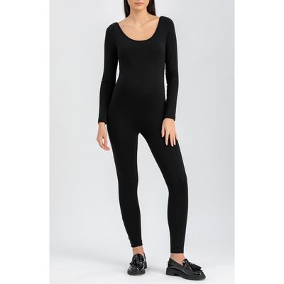Pietro Brunelli Maternity Pietro Brunelli Maternity Maddy Long Sleeve Maternity Jumpsuit