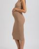 Pietro Brunelli Maternity Pietro Brunelli Maternity Rib Crewneck Maternity Sweater Midi Dress - 3