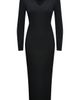 Pietro Brunelli Maternity Pietro Brunelli Maternity Rib Long Sleeve Maternity Midi Sweater Dress - 5