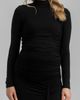 Pietro Brunelli Maternity Pietro Brunelli Maternity Ruched Moc Neck Maternity T-Shirt - 1