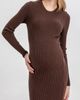 Pietro Brunelli Maternity Pietro Brunelli Maternity Stella Long Sleeve Rib Body-Con Maternity Dress - 4