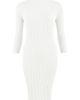 Pietro Brunelli Maternity Pietro Brunelli Maternity Turtleneck Long Sleeve Rib Maternity Sweater Dress - 5