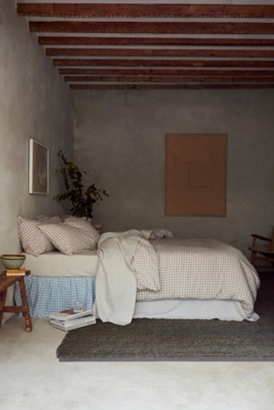 Piglet in Bed Linen Blend Duvet Cover