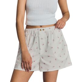 Piglet In Bed Piglet in Bed Posy Bud Cotton Boxer Shorts