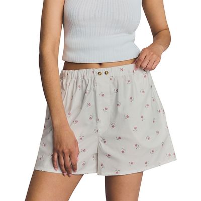 Piglet In Bed Piglet in Bed Posy Bud Cotton Boxer Shorts