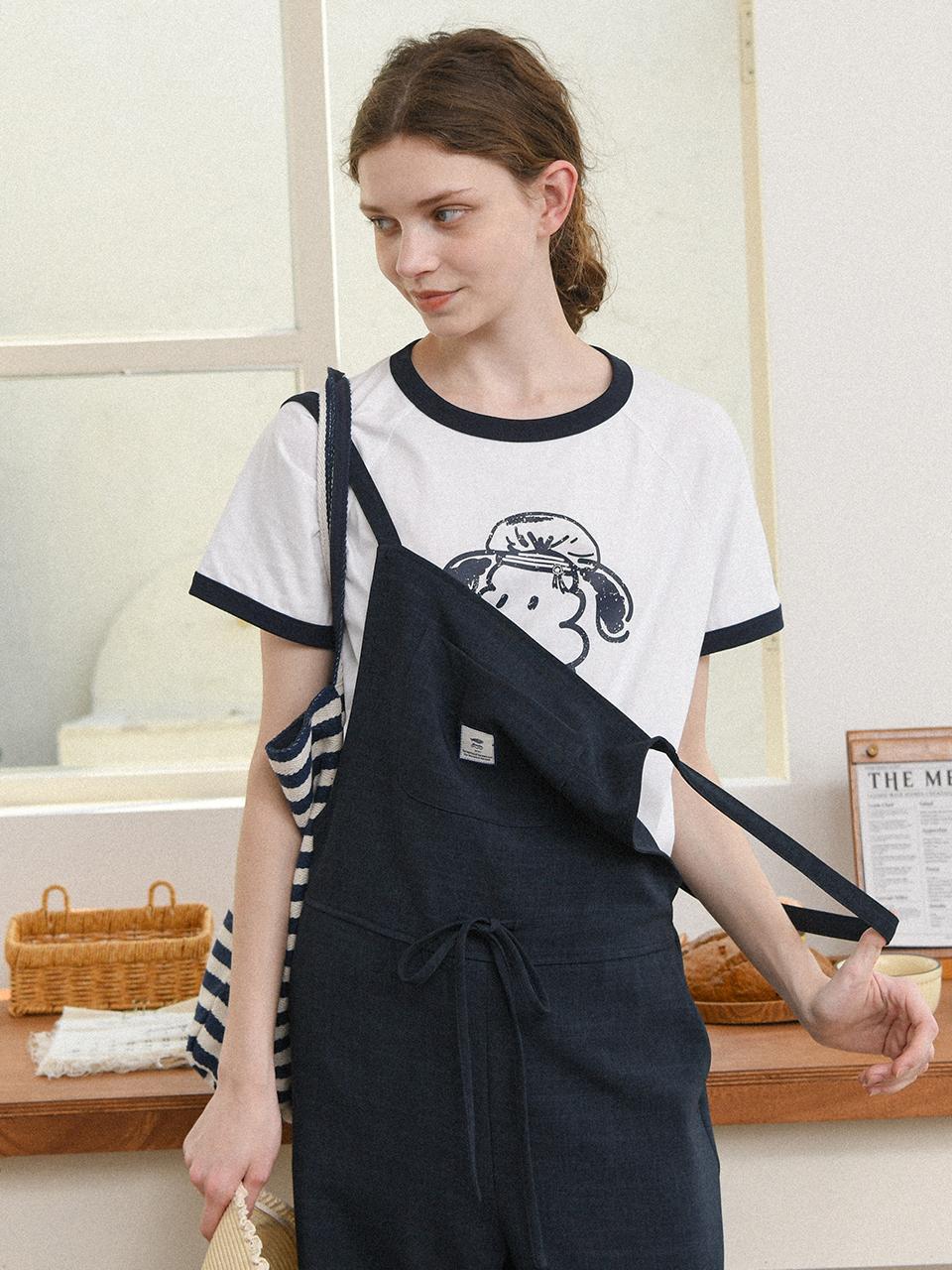Pigment Sailor Puppy Color Block T-shirt (PBE03S-DHTW024)