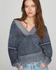 Pilcro 100% Cashmere Deep-V Sweater - 1