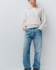 Pilcro 100% Cashmere Henley Sweater - 3
