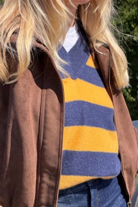 Pilcro 100% Cashmere V-Neck Sweater