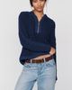 Pilcro 100% Cotton Cable-Knit Hoodie - 1