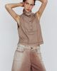Pilcro 100% Cotton Funnel-Neck Pullover - 1