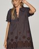 Pilcro 100% Cotton Keira Deco Mini Dress - 1
