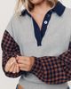Pilcro 100% Cotton Mixed Knit Pullover - 4