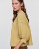 Pilcro 100% Cotton Mock Neck Swing Top - 3