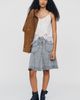 Pilcro 100% Cotton Modern Fluted Midi Skirt - 1