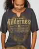 Pilcro 100% Cotton Notched Graphic Tee - 1