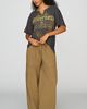 Pilcro 100% Cotton Notched Graphic Tee - 2