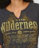Pilcro 100% Cotton Notched Graphic Tee - 3